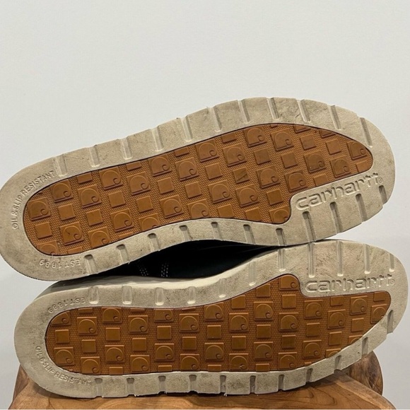 Carhartt Black Leather Men's Lace-Up Boots - Picture 3 of 5